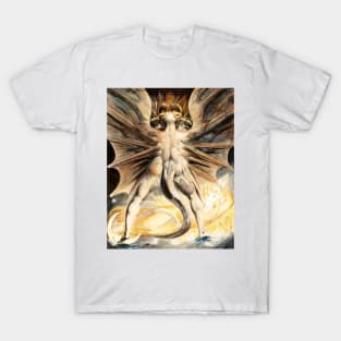 William Blake - The Great Red Dragon and the Woman with the Sun, ca. 1803-1805 T-Shirt